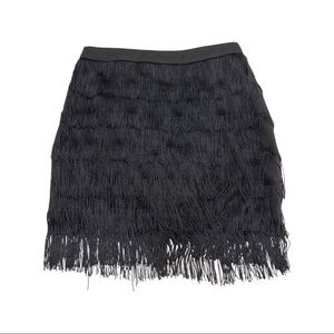 Nastygal fringe skirt